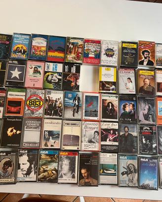 Lotto musicassette audio vintage