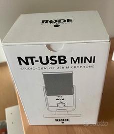 RØDE NT-USB Mini Microfono