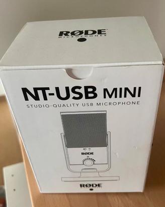 RØDE NT-USB Mini Microfono
