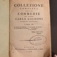 Carlo Goldoni 1788 Quarto volume della collezione