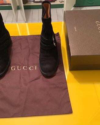 stivaletti donna marca Gucci taglia 38,5