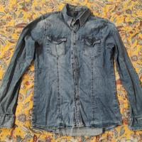 Camicia in jeans uomo Bruno Leoni