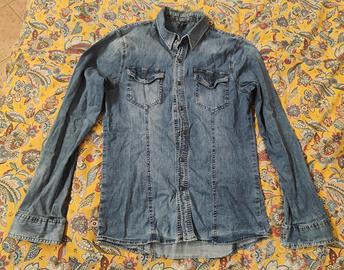 Camicia in jeans uomo Bruno Leoni