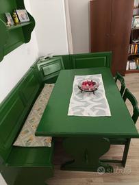 Tavolo con cassapanca