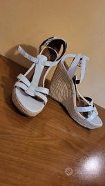 Sandali bianchi Zeppe Henry Cotton's n.37