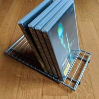 Porta DVD Ikea in metallo