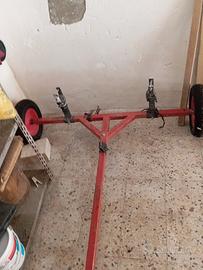 Carrello per motozappa 