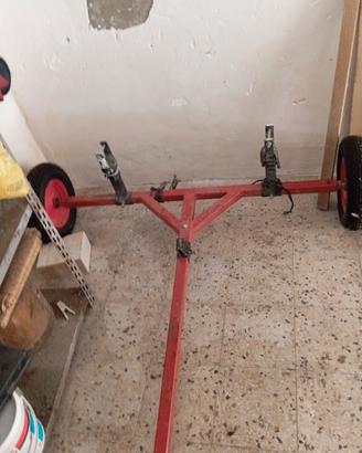 Carrello per motozappa 