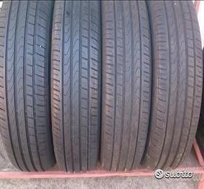 4 gomme usate 225 55 17 run Flat pirelli