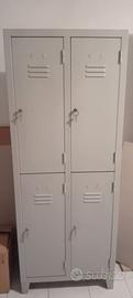 Armadietto spogliatoio 4 ante