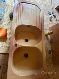 Lavabo cucina doppio