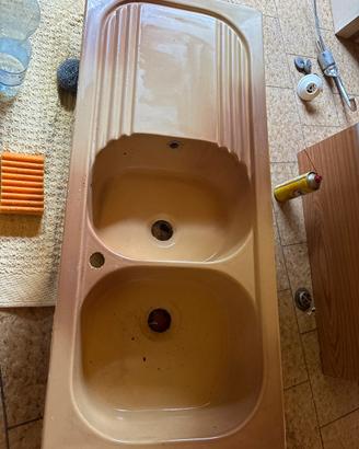Lavabo cucina doppio