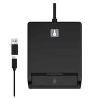 Lettore smart card usb tocco virtuale per fido2 wi