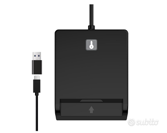 Lettore smart card usb tocco virtuale per fido2 wi