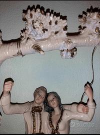 Statua porcellana Serie Valentino by Miriam Coppia