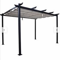 Pergola Omega grigio antracite 