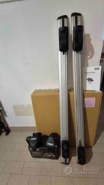 BARRE ALLUMINIO EVO WINGS THULE CON ATTACCHI
