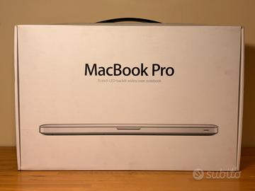 Scatola originale MacBook Pro 15" Mid 2010