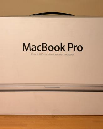 Scatola originale MacBook Pro 15" Mid 2010