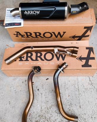 Scarico completo Arrow Morini X-cape 700
