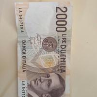 Banconota originale 2000 lire