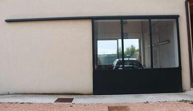 PORTONE SCORREVOLE IN ALLUMINIO