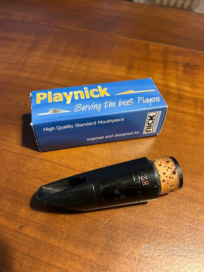Bocchino Per Clarinetto In ABS Con Ancia – Testata Per Clarinettisti, Suono Morbido E Vibrante, Facile Da Soffiare