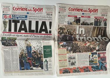 Corriere dello Sport Mondiale 2006 percorso Italia