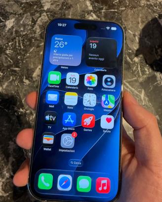 Iphone 16pro bianco 128GB+100%batteria