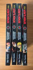 Demon Slayer Manga da 1 a 4