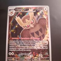 Carta pokemon Noctowl promo corona astrale
