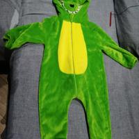 Costume di carnevale dinosauro 90-110 cm