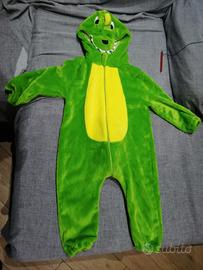 Costume di carnevale dinosauro 90-110 cm