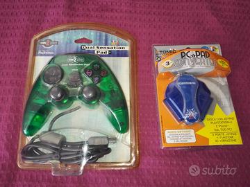 Pad Dual sensation PlayStation + Adattatore PC