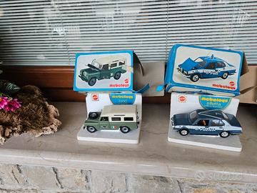 macchinina polizia land rover mebetojs mattel 1:28