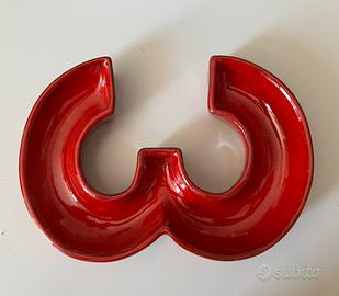 Ceramica rossa  per dolci o aperitivi