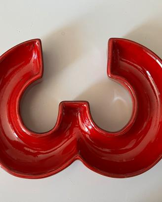 Ceramica rossa  per dolci o aperitivi