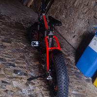 bicicletta elettrica minimax argento