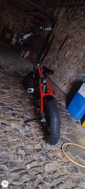 bicicletta elettrica minimax argento