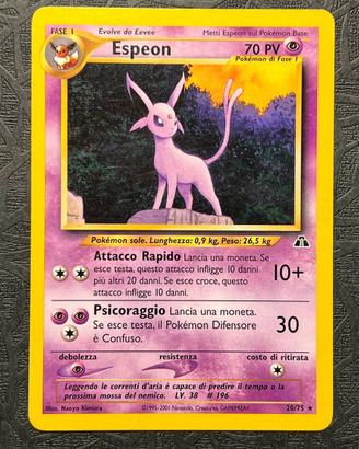 Espeon Neo Discovery Ita