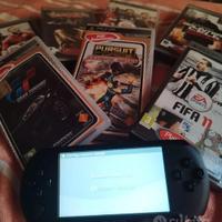 Sony PSP E1004 + 7 giochi