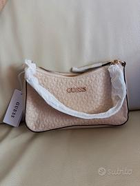 Borsa Guess Medina Mini Top Zip con cartellino