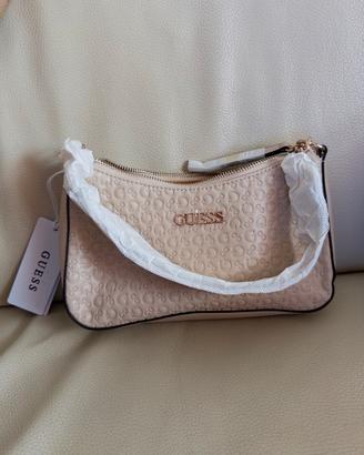Borsa Guess Medina Mini Top Zip con cartellino