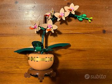 Orchidea e fiori Lego