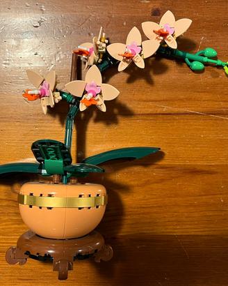 Orchidea e fiori Lego