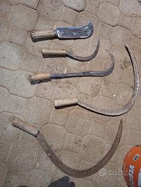 Antiche falci a mano