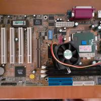 Scheda madre Soltek con Celeron