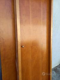 Porta in legno ciliegio