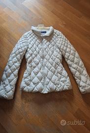 Piumino Trussardi jeans Nuovo color ghiaccio avvit