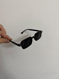 Occhiali da sole Neri Rettangolari Vintage 🖤